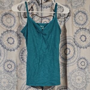 Mudd Teal Camisole Top